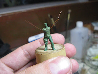 1/72 German modern infantry in progress.