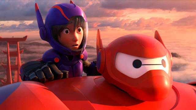 Fotograma de la película de animación de Disney Big hero 6