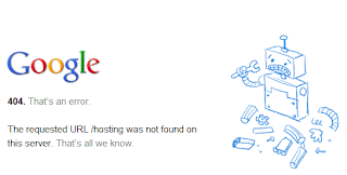 Google Webmaster Error