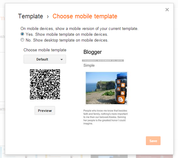 Cách tạo menu hiển thi trên mobile cho blogspot
