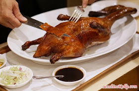 Signature Peking Duck, Dim Sum, Dynasty Restaurant, Renaissance Kuala Lumpur Hotel, szechuan Soup with Shredded Duck, Stir-fried Sliced Duck with Sun-dried Chilli and Scallion, Wok-fried Udon with Duck Meat in Black Pepper Sauce