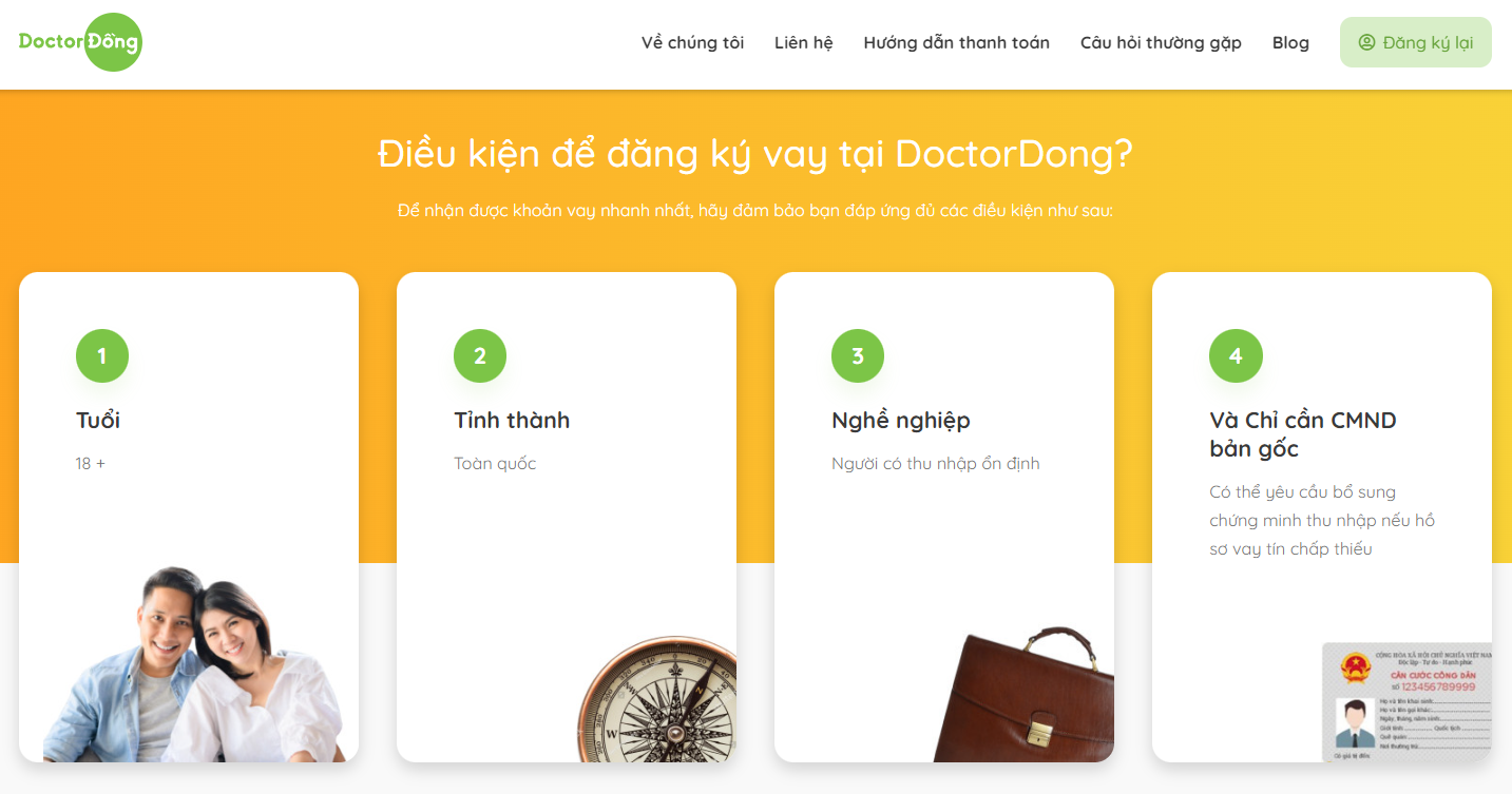 Cách hủy khoản vay Doctor Đồng?