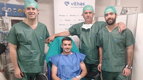 Málaga, Ramón es operado con éxito