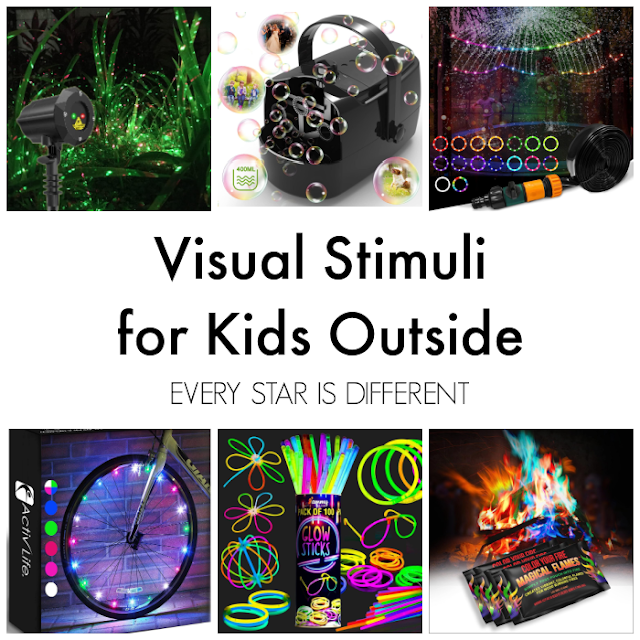 Visual Stimuli for Kids Outside