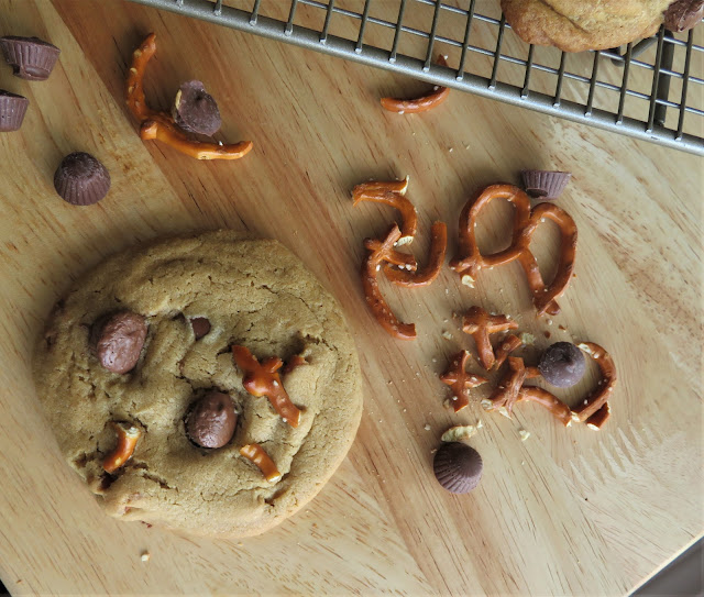 Peanut Butter Cup Pretzel Cookie (small batch)