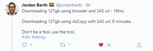 security and convenience of AZCopy with SAS tokens.