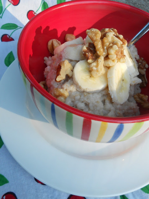 slow cooker steel cut oatmeal #sweetsavoryeats #covid19