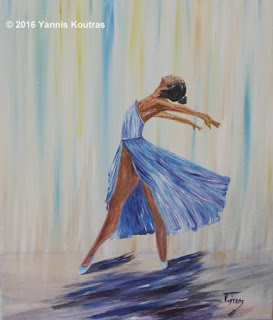  Ballerina “Acrylic on Canvas” Tutorial Video