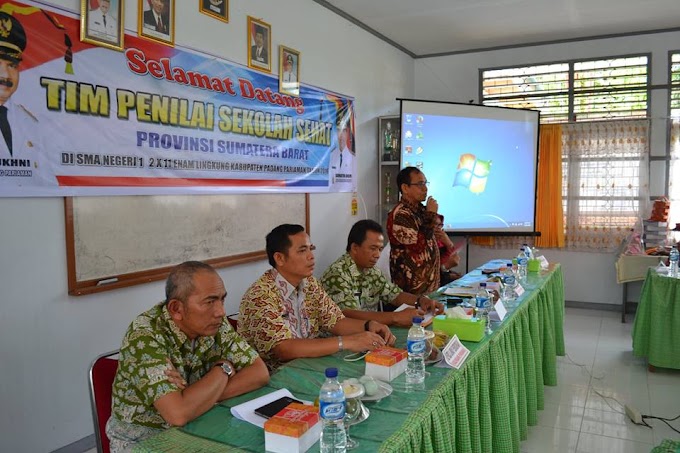 Tim Penilai Lomba Sekolah Sehat Nilai Empat Sekolah di Padang Pariaman