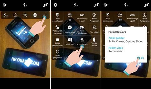  Ada banyak hal unik yang bisa kita lakukan memakai smartphone Android Otak Atik Gadget -  2 Cara Foto Selfie Menggunakan Perintah Suara