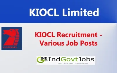 KIOCL Jobs