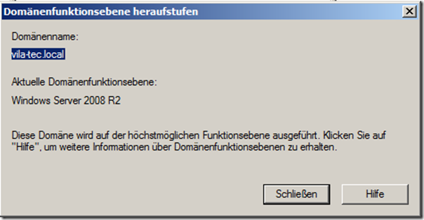 Domänenfunktionsebene