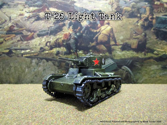 Pegasus Hobbies 1/72 Soviet T-26 Light Tank