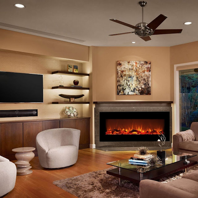 living room decor ideas with fireplace