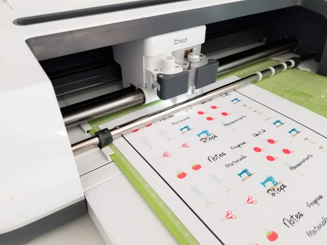 how to make stickers with cricut