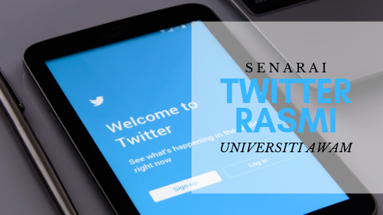 twitter rasmi universiti awam