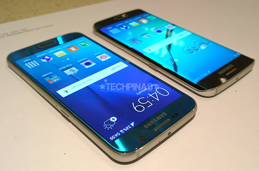 Samsung Galaxy S6 vs Samsung Galaxy S6 Edge