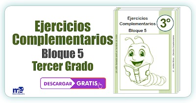 Ejercicios Complementarios Bloque 5 Tercer Grado