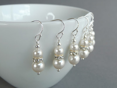 Ivory Pearl Earring Jewellery