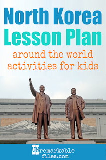 Struggling to build an age-appropriate North Korea lesson plan for your students? Are you doing a communism unit in your K-12 social studies classroom? Try these free and fun DPRK activities, crafts, books, and free printables for teachers and educators! #northkorea #dprk #lessonplan #kids