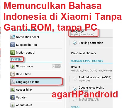 Cara Menjadikan Handphone Xiaomi Menjadi Bahasa Indonesia