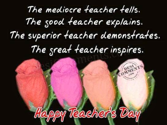 Teachers Day quotes