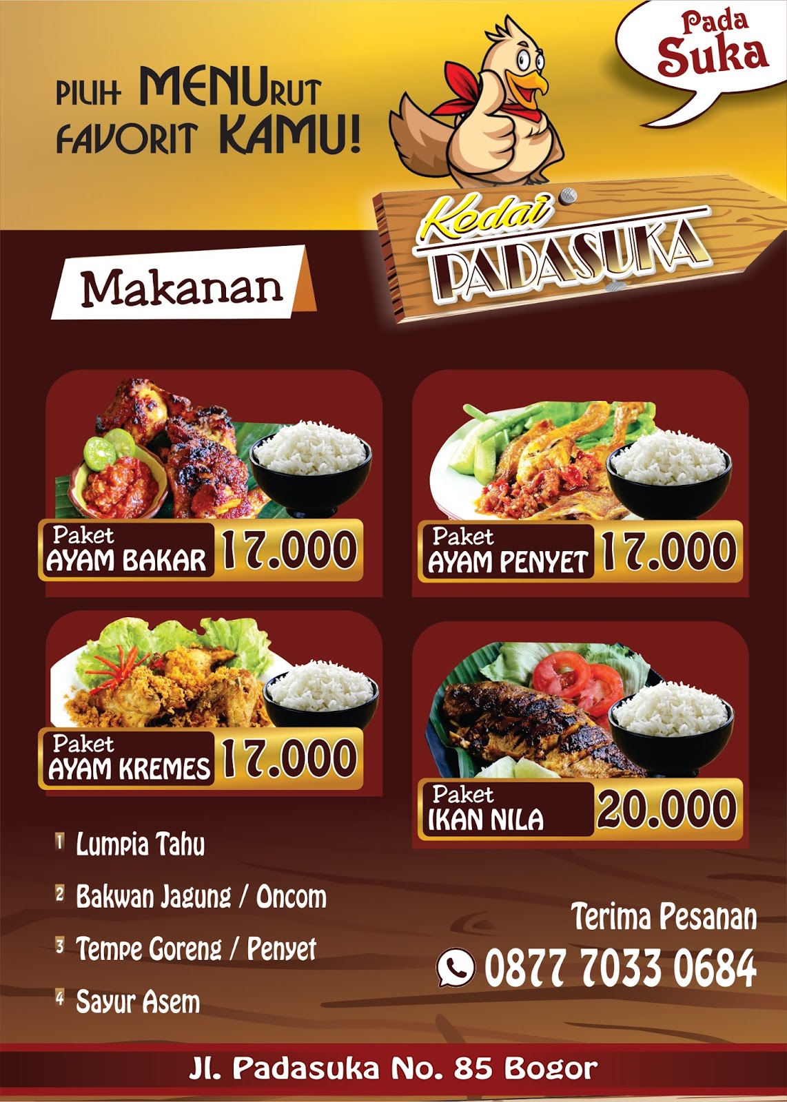  Brosur  Makanan Terbaru Agen87