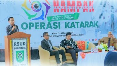 250 Warga Bima Dapat Bantuan Operasi Katarak Gratis Bank NTB Syariah