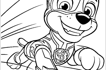 rubble and his friends in paw patrol coloring page Coloring paw patrol
rubble pages printable his kids tractor print