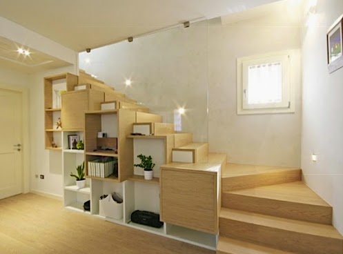 Desain tangga  rumah minimalis  keren Inspirasi Desain 