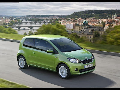 interior Skoda Citigo model years 2013  