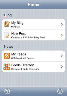blog write blogging app