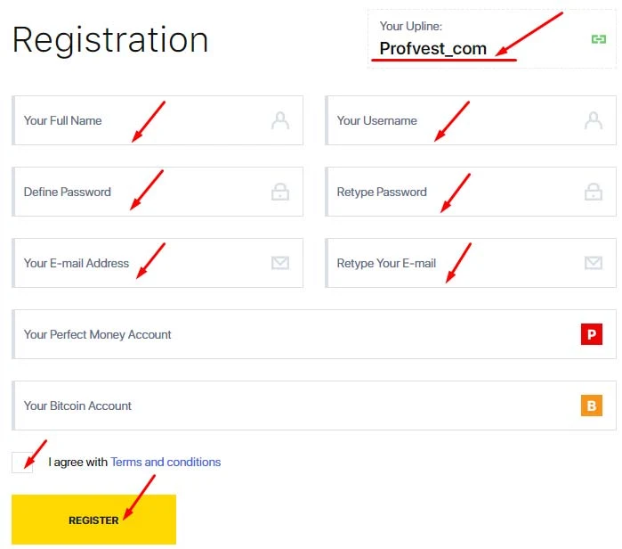 Регистрация в Fxraise Limited 2