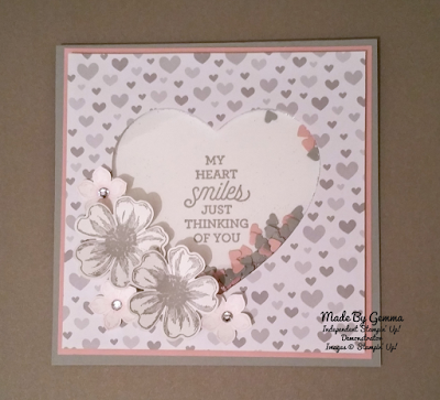 Stampin'Up! shaker card