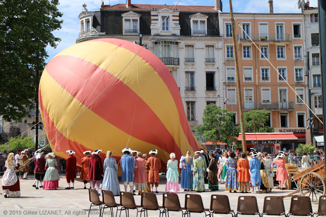 1er envol, Annonay, Place des Cordeliers