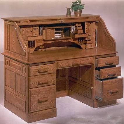 Home Office Computer Desks For Sale: Roll Top Desks For Sale