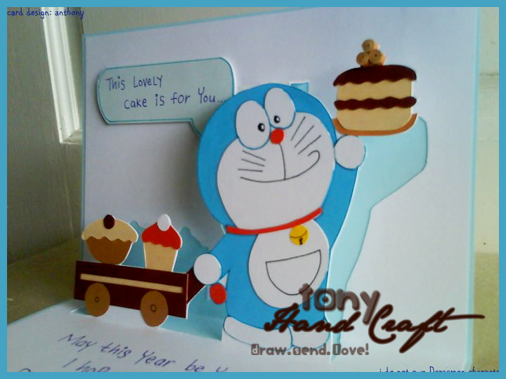 Tony Hand Craft Specially Requested and Made Doraemon  