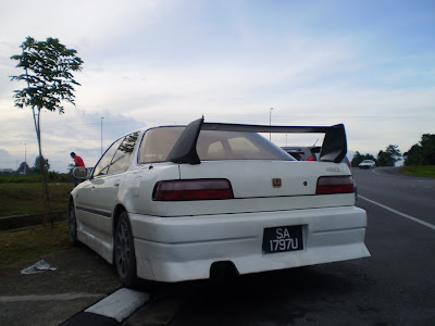 Different generations of Honda Integra