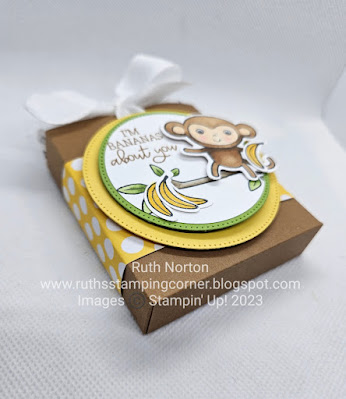 stampin up, little monkey