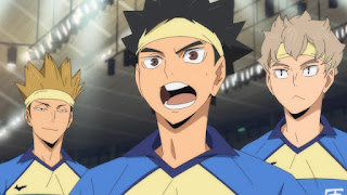 ハイキュー!! アニメ 春高 4期 10話 戦線 烏野高校 椿原学園 Haikyuu Battle Lines