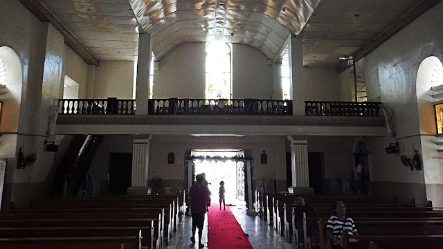 preist's view of St. Francis Xavier Parish Church Palompon