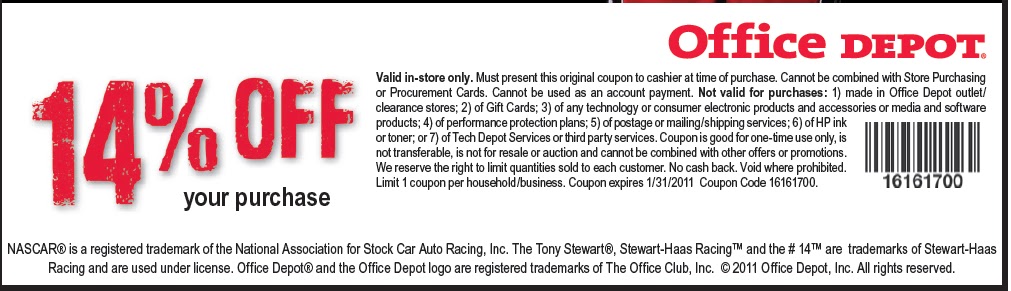 office depot coupons. Office Depot Coupons: