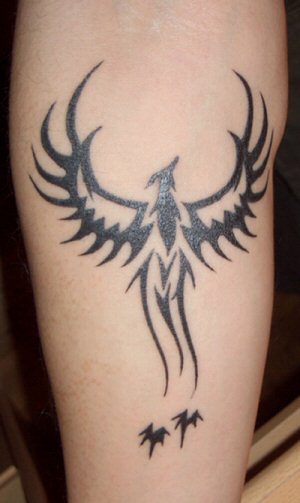 Phoenix Bird Tattoo