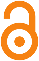 image of an open access icon that is an unlocked orange lock