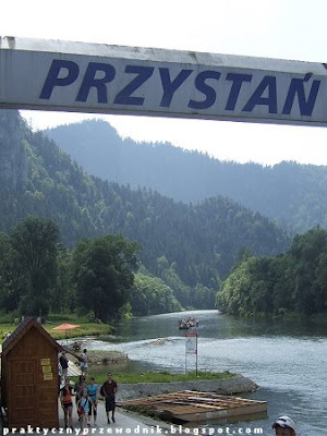 Dunajec Spływ przełomem Dunajca