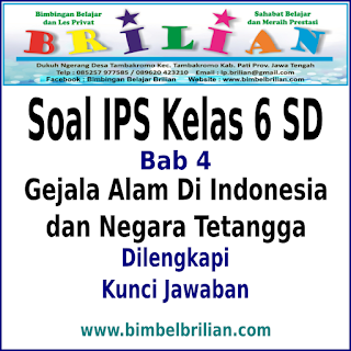 Soal Ips Kelas 6 Sd Bab 4 Gejala Alam Di Indonesia Dan