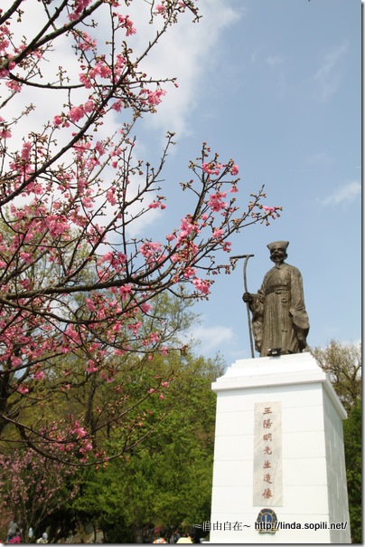 2010陽明山花季-王陽明雕像