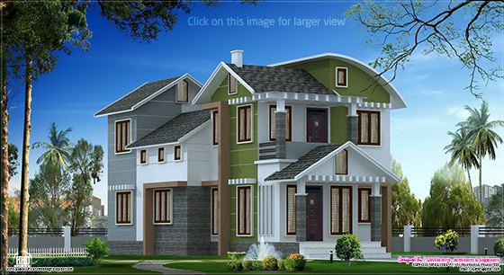 cute villa design