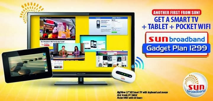 Sun Broadband Smart TV bundle