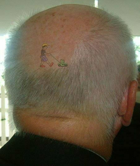 Back of Head Tattoos